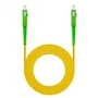 Nano Cable Cable de Fibra Óptica G657A2, Conectores SC/SC APC, LSZH, 30m, Amarillo, Ref. 10.20.0030